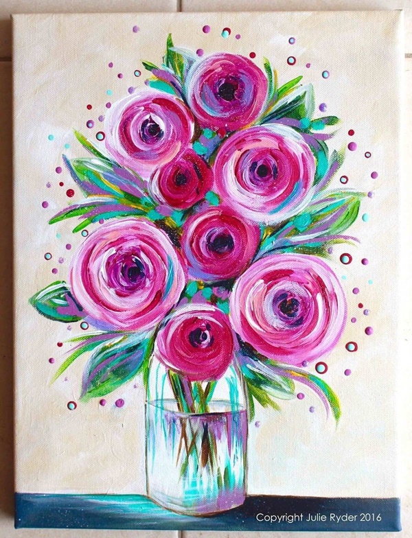 Simple And Easy Flower Paintings For Beginners 20 1