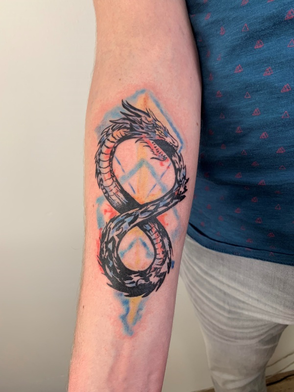 55+ Ouroboros Tattoo Designs With Meaning and Ideas
