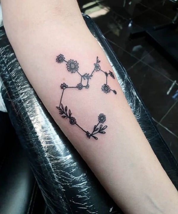 35 Best Sagittarius Constellation Tattoo To Get Inked - Buzz Hippy